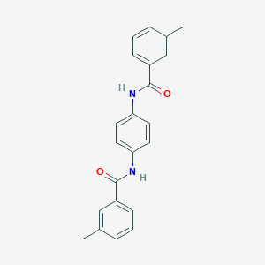 3-methyl-N-{4-[(3-methylbenzoyl)amino]phenyl}benzamide