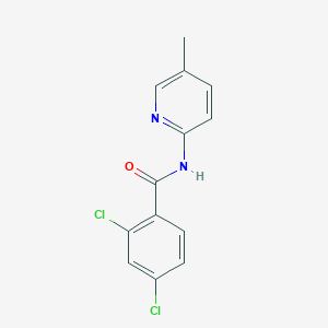 molecular formula C13H10Cl2N2O B337513 2,4-dichloro-N-(5-methylpyridin-2-yl)benzamide 