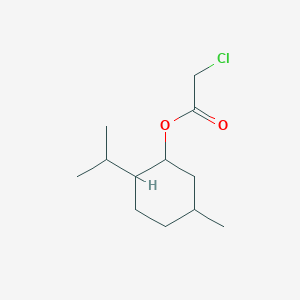 molecular formula C12H21ClO2 B3375132 (5-Methyl-2-propan-2-ylcyclohexyl) 2-chloroacetate CAS No. 106916-72-7