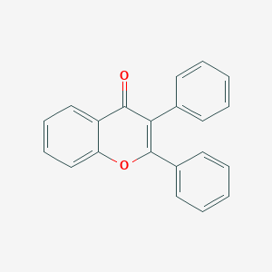 molecular formula C21H14O2 B337524 Phenylflavon 