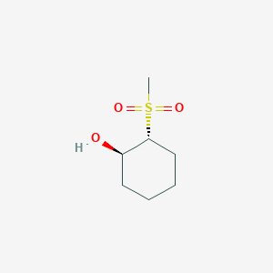(1R,2R)-2-Methylsulfonylcyclohexan-1-ol