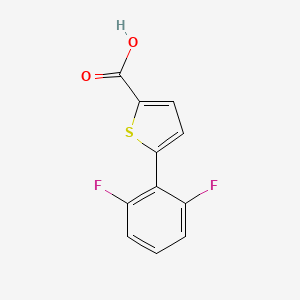 5-(2,6-Difluorophenyl)thiophene-2-carboxylic acid