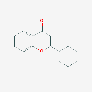 molecular formula C15H18O2 B337541 2-Cyclohexylchroman-4-one 