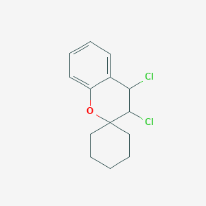 molecular formula C14H16Cl2O B337542 3,4-Dichlorospiro[chromane-2,1'-cyclohexane] 