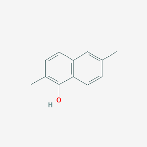 molecular formula C12H12O B3375435 2,6-二甲基萘酚 CAS No. 110214-23-8