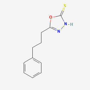 5-(3-Phenylpropyl)-1,3,4-oxadiazole-2-thiol
