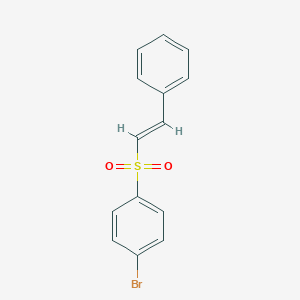 molecular formula C14H11BrO2S B337568 p-Bromophenyl styryl sulfone 
