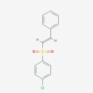 molecular formula C14H11ClO2S B337569 Styryl(4-chlorophenyl) sulfone 