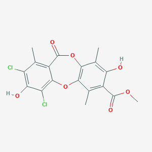 molecular formula C18H14Cl2O7 B033757 莱奥丁 CAS No. 105350-54-7