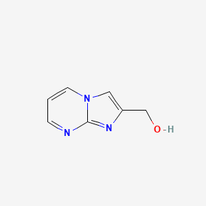 molecular formula C7H7N3O B3375847 Imidazo[1,2-a]pyrimidin-2-ylmethanol CAS No. 1153757-71-1
