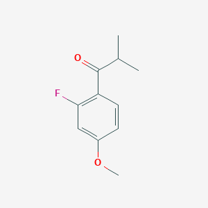 1-(2-Fluoro-4-methoxyphenyl)-2-methylpropan-1-one