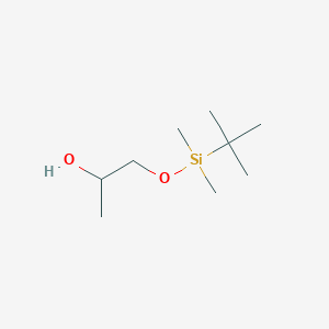 molecular formula C9H22O2Si B3375979 1-((叔丁基二甲基甲硅烷基)氧基)丙烷-2-醇 CAS No. 116286-81-8