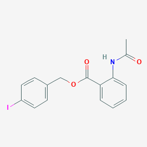 4-Iodobenzyl 2-(acetylamino)benzoate