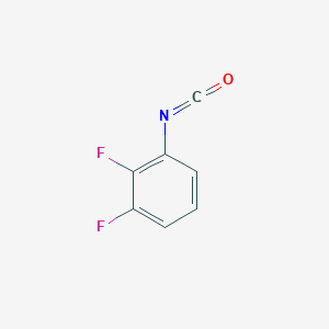 molecular formula C7H3F2NO B3376190 1,2-Difluoro-3-isocyanatobenzene CAS No. 1174233-36-3