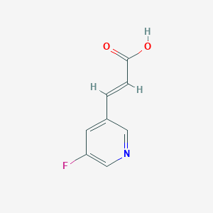 3-(5-Fluoropyridin-3-yl)prop-2-enoic acid