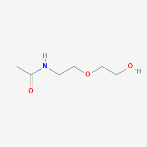 molecular formula C6H13NO3 B3376369 N-[2-(2-hydroxyethoxy)ethyl]acetamide CAS No. 118974-46-2