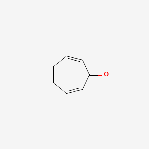 molecular formula C7H8O B3376394 2,6-Cycloheptadien-1-one CAS No. 1192-93-4