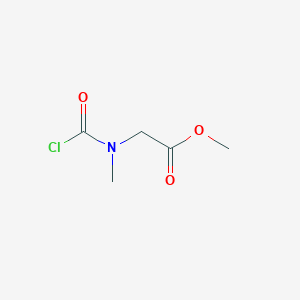 Methyl 2-[carbonochloridoyl(methyl)amino]acetate