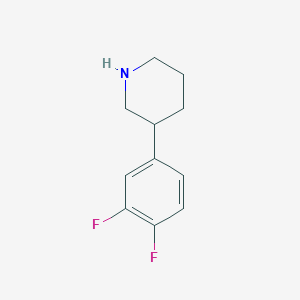 3-(3,4-Difluorophenyl)piperidine