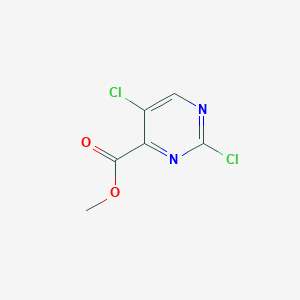 molecular formula C6H4Cl2N2O2 B3376495 Methyl 2,5-dichloropyrimidine-4-carboxylate CAS No. 1206249-62-8