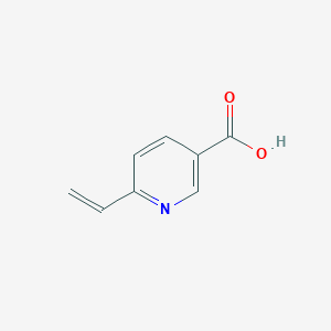 molecular formula C8H7NO2 B3376566 6-Vinylnicotinic acid CAS No. 1211579-10-0