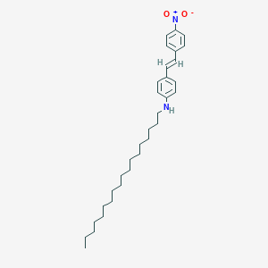 molecular formula C32H48N2O2 B033766 4-硝基-4'-(十八烷基氨基)芪 CAS No. 110138-83-5