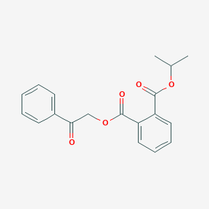molecular formula C19H18O5 B337663 1-Isopropyl 2-(2-oxo-2-phenylethyl) phthalate 