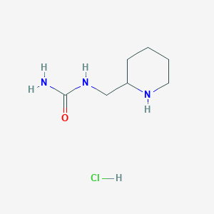 (Piperidin-2-ylmethyl)urea hydrochloride
