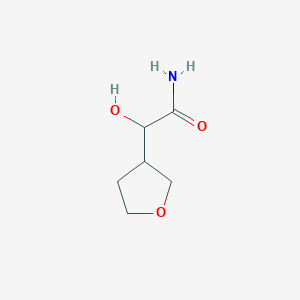 2-Hydroxy-2-(oxolan-3-yl)acetamide