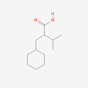 2-(Cyclohexylmethyl)-3-methylbutanoic acid