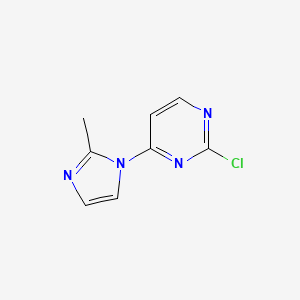 2-Chloro-4-(2-methyl-1H-imidazol-1-yl)pyrimidine