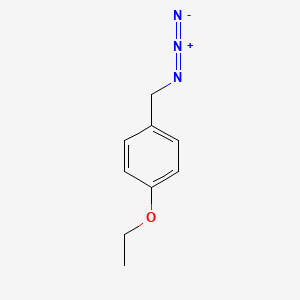 molecular formula C9H11N3O B3376952 1-(Azidomethyl)-4-ethoxybenzene CAS No. 1249505-24-5