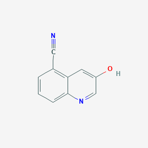3-Hydroxyquinoline-5-carbonitrile