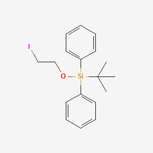 Silane, (1,1-dimethylethyl)(2-iodoethoxy)diphenyl-