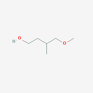 molecular formula C6H14O2 B3377261 4-Methoxy-3-methylbutan-1-ol CAS No. 127290-59-9