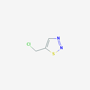 B3377312 5-(Chloromethyl)-1,2,3-thiadiazole CAS No. 1284385-87-0