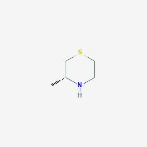 molecular formula C5H11NS B3377339 (R)-3-Methylthiomorpholine CAS No. 1286768-94-2