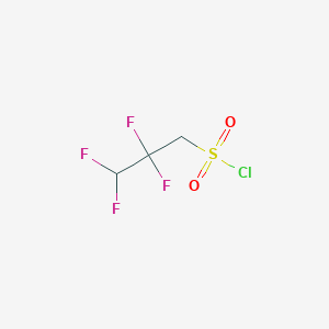 molecular formula C3H3ClF4O2S B3377448 2,2,3,3-Tetrafluoropropane-1-sulfonyl chloride CAS No. 1314905-40-2