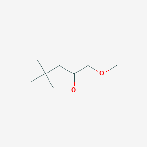 molecular formula C8H16O2 B3377461 1-Methoxy-4,4-dimethylpentan-2-one CAS No. 1314923-03-9