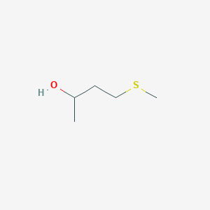 molecular formula C5H12OS B3377496 4-(Methylsulfanyl)butan-2-ol CAS No. 13296-23-6