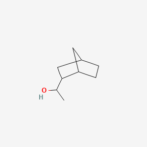 molecular formula C9H16O B3377501 alpha-Methylbicyclo(2.2.1)heptane-2-methanol CAS No. 13305-29-8