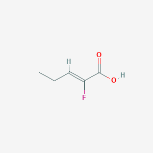 2-Fluoropent-2-enoic acid