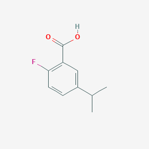 molecular formula C10H11FO2 B3377637 2-Fluoro-5-(propan-2-yl)benzoic acid CAS No. 1341654-82-7