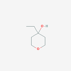 molecular formula C7H14O2 B3377673 4-Ethyltetrahydro-2H-pyran-4-OL CAS No. 1342388-96-8