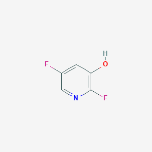molecular formula C5H3F2NO B3377853 3-Pyridinol, 2,5-difluoro- CAS No. 1354746-55-6