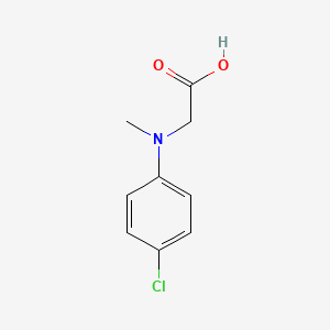 2-[(4-Chlorophenyl)(methyl)amino]acetic acid