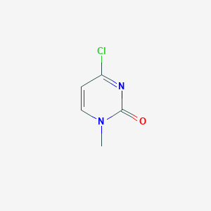 molecular formula C5H5ClN2O B3377918 4-chloro-1-methylpyrimidin-2(1H)-one CAS No. 136308-22-0