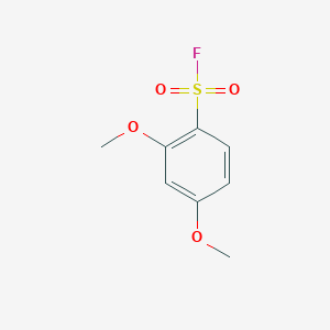 molecular formula C8H9FO4S B3377950 2,4-dimethoxy-Benzenesulfonyl fluoride CAS No. 1368849-72-2