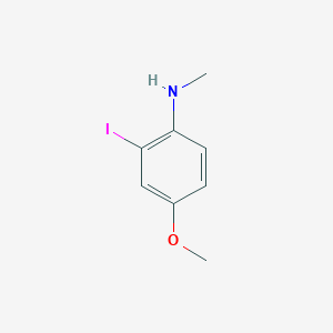 Benzenamine, 2-iodo-4-methoxy-N-methyl-