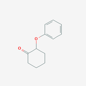 molecular formula C12H14O2 B3378262 2-苯氧基环己酮 CAS No. 14004-19-4